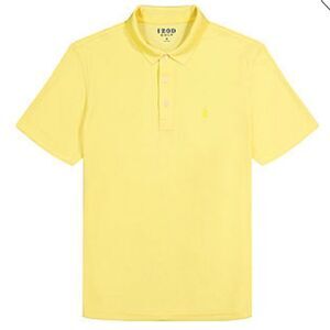 Izod Golf Classic Fit Cooling Short Sleeve Polo Shirt Nwt